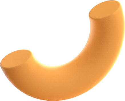 3D School Elements Basic Shape Semi Torus